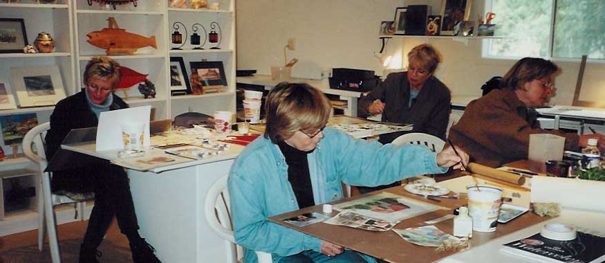 Students at Northwind Studio